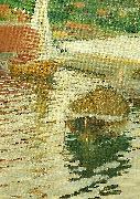 Anders Zorn ovan dalaro brygga oil painting reproduction